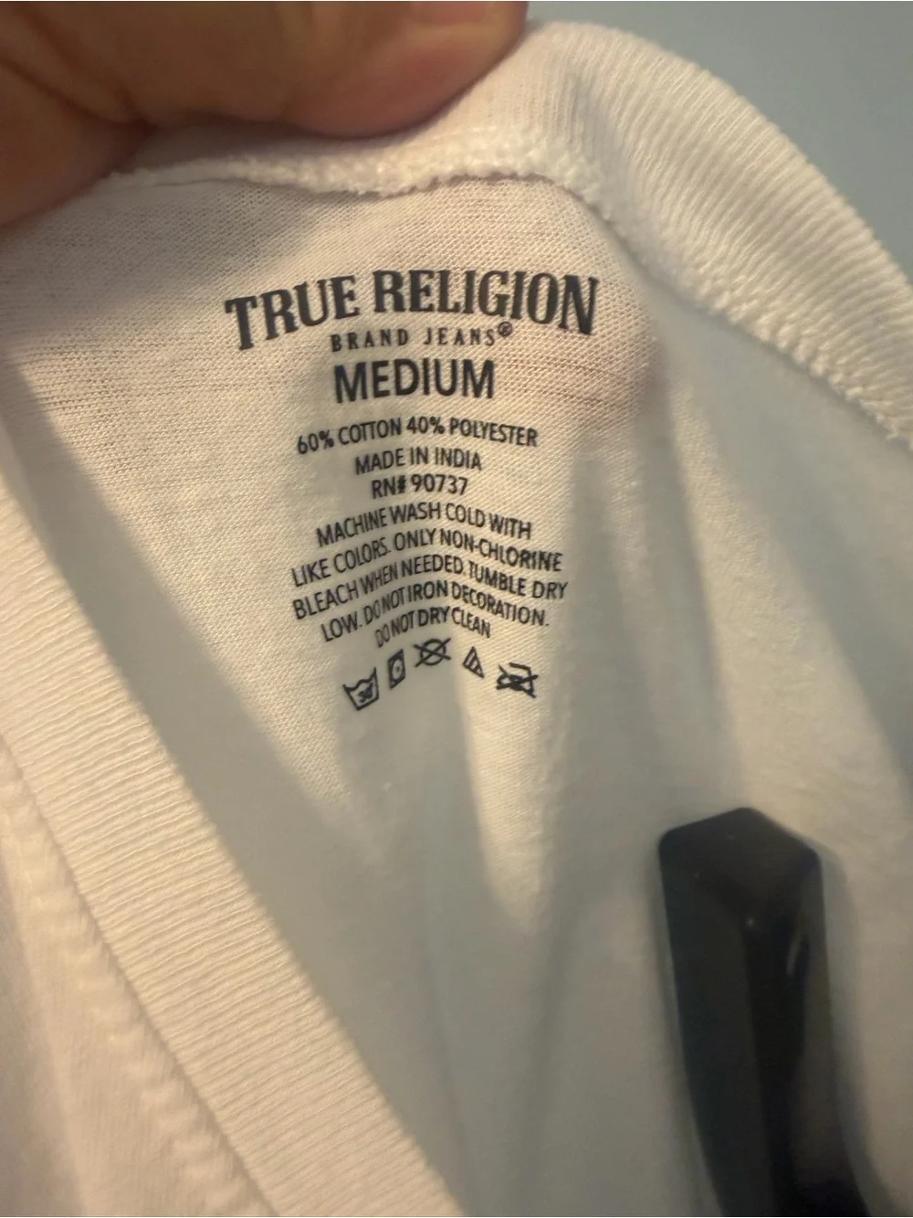 True Religion Men's V-Neck Short Sleeve bundle 3 pack